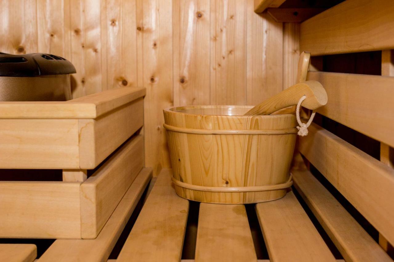 Sauna Luxurious Apartment Krakau Exterior foto